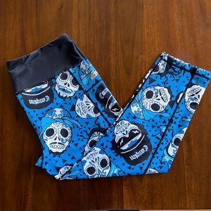 XL CVG blue rap capris